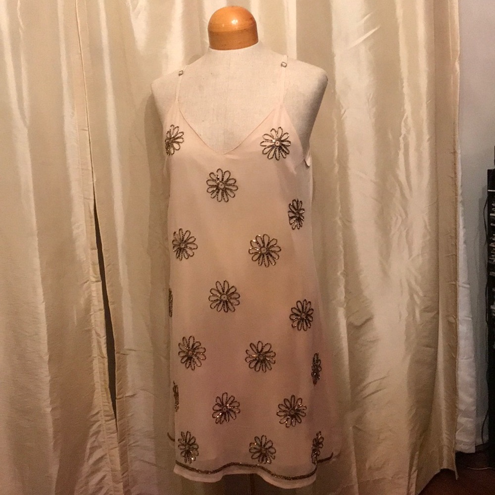 Beaded Flower Dress